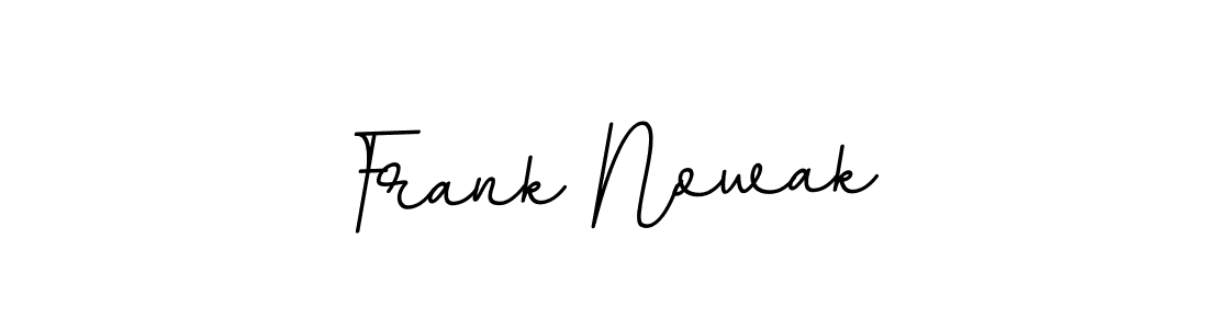 Frank Nowak stylish signature style. Best Handwritten Sign (BallpointsItalic-DORy9) for my name. Handwritten Signature Collection Ideas for my name Frank Nowak. Frank Nowak signature style 11 images and pictures png