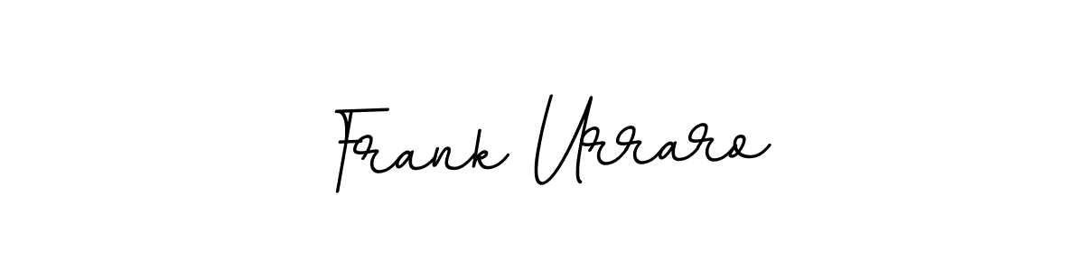 How to make Frank Urraro name signature. Use BallpointsItalic-DORy9 style for creating short signs online. This is the latest handwritten sign. Frank Urraro signature style 11 images and pictures png