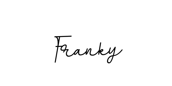 Similarly BallpointsItalic-DORy9 is the best handwritten signature design. Signature creator online .You can use it as an online autograph creator for name Franky. Franky signature style 11 images and pictures png