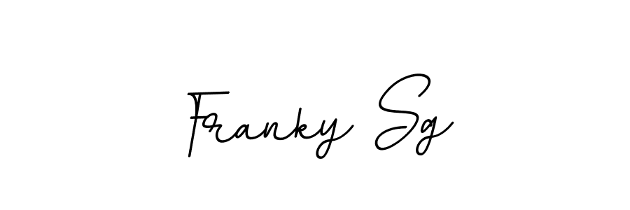 It looks lik you need a new signature style for name Franky Sg. Design unique handwritten (BallpointsItalic-DORy9) signature with our free signature maker in just a few clicks. Franky Sg signature style 11 images and pictures png