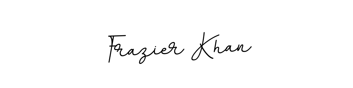 Design your own signature with our free online signature maker. With this signature software, you can create a handwritten (BallpointsItalic-DORy9) signature for name Frazier Khan. Frazier Khan signature style 11 images and pictures png