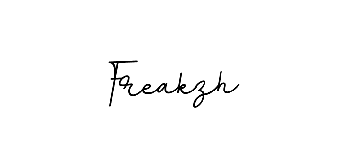 Use a signature maker to create a handwritten signature online. With this signature software, you can design (BallpointsItalic-DORy9) your own signature for name Freakzh. Freakzh signature style 11 images and pictures png