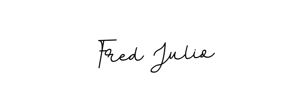 Design your own signature with our free online signature maker. With this signature software, you can create a handwritten (BallpointsItalic-DORy9) signature for name Fred Julio. Fred Julio signature style 11 images and pictures png