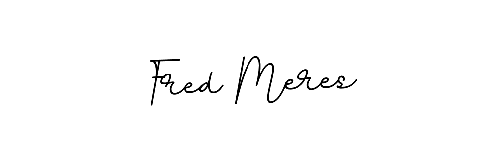 It looks lik you need a new signature style for name Fred Meres. Design unique handwritten (BallpointsItalic-DORy9) signature with our free signature maker in just a few clicks. Fred Meres signature style 11 images and pictures png