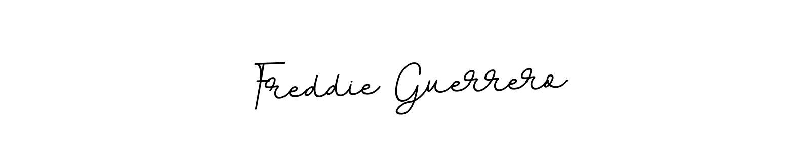 Freddie Guerrero stylish signature style. Best Handwritten Sign (BallpointsItalic-DORy9) for my name. Handwritten Signature Collection Ideas for my name Freddie Guerrero. Freddie Guerrero signature style 11 images and pictures png