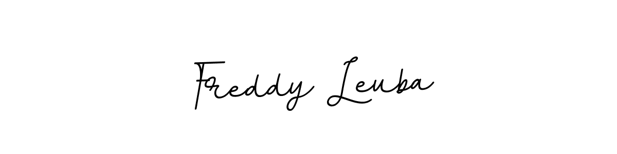It looks lik you need a new signature style for name Freddy Leuba. Design unique handwritten (BallpointsItalic-DORy9) signature with our free signature maker in just a few clicks. Freddy Leuba signature style 11 images and pictures png