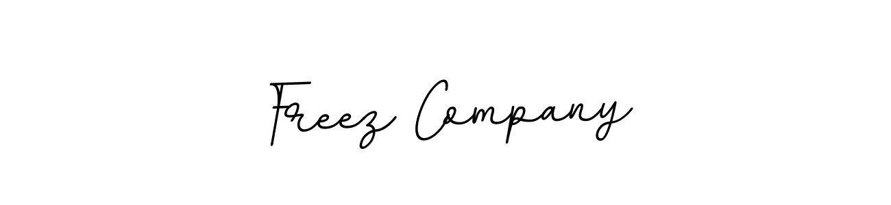 How to make Freez Company name signature. Use BallpointsItalic-DORy9 style for creating short signs online. This is the latest handwritten sign. Freez Company signature style 11 images and pictures png