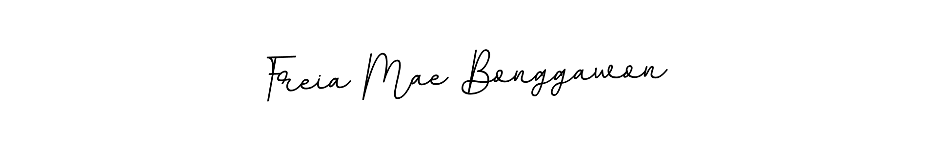 This is the best signature style for the Freia Mae Bonggawon name. Also you like these signature font (BallpointsItalic-DORy9). Mix name signature. Freia Mae Bonggawon signature style 11 images and pictures png