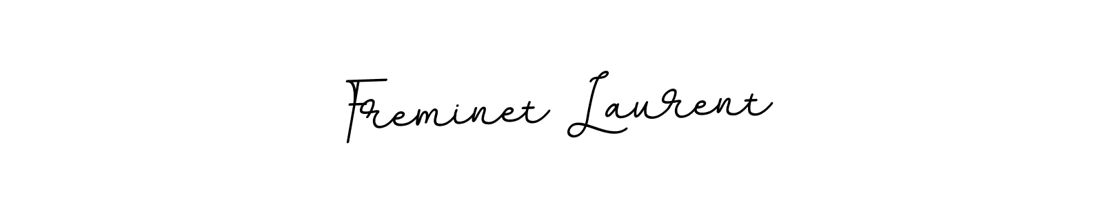How to make Freminet Laurent name signature. Use BallpointsItalic-DORy9 style for creating short signs online. This is the latest handwritten sign. Freminet Laurent signature style 11 images and pictures png