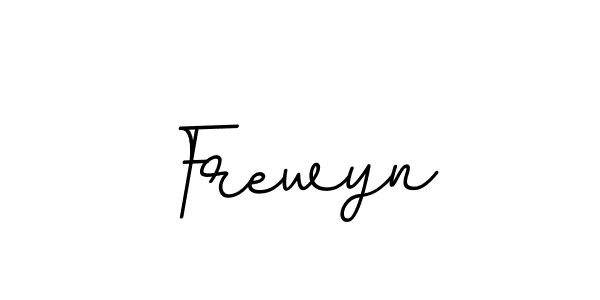 Also we have Frewyn name is the best signature style. Create professional handwritten signature collection using BallpointsItalic-DORy9 autograph style. Frewyn signature style 11 images and pictures png