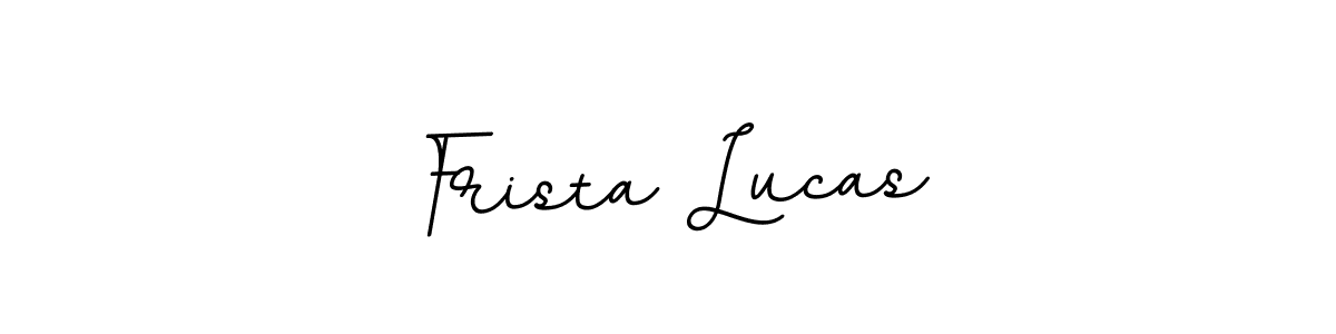 How to make Frista Lucas signature? BallpointsItalic-DORy9 is a professional autograph style. Create handwritten signature for Frista Lucas name. Frista Lucas signature style 11 images and pictures png