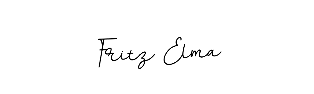 Fritz Elma stylish signature style. Best Handwritten Sign (BallpointsItalic-DORy9) for my name. Handwritten Signature Collection Ideas for my name Fritz Elma. Fritz Elma signature style 11 images and pictures png