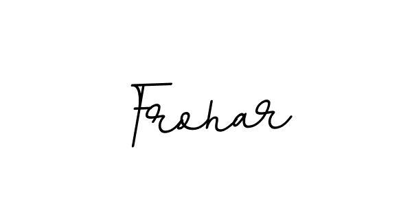 How to make Frohar signature? BallpointsItalic-DORy9 is a professional autograph style. Create handwritten signature for Frohar name. Frohar signature style 11 images and pictures png