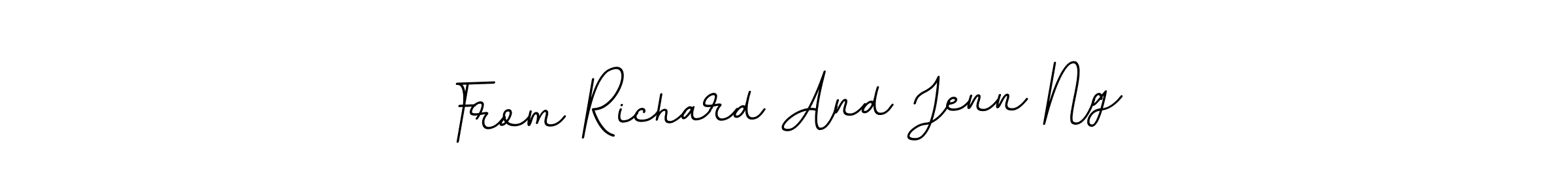 Similarly BallpointsItalic-DORy9 is the best handwritten signature design. Signature creator online .You can use it as an online autograph creator for name From Richard And Jenn Ng. From Richard And Jenn Ng signature style 11 images and pictures png