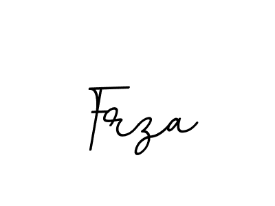 Create a beautiful signature design for name Frza. With this signature (BallpointsItalic-DORy9) fonts, you can make a handwritten signature for free. Frza signature style 11 images and pictures png