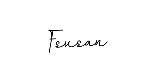 Use a signature maker to create a handwritten signature online. With this signature software, you can design (BallpointsItalic-DORy9) your own signature for name Fsusan. Fsusan signature style 11 images and pictures png