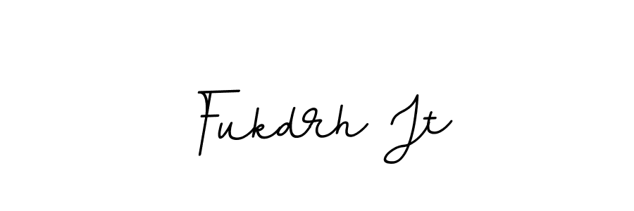 Design your own signature with our free online signature maker. With this signature software, you can create a handwritten (BallpointsItalic-DORy9) signature for name Fukdrh Jt. Fukdrh Jt signature style 11 images and pictures png