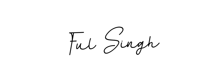Ful Singh stylish signature style. Best Handwritten Sign (BallpointsItalic-DORy9) for my name. Handwritten Signature Collection Ideas for my name Ful Singh. Ful Singh signature style 11 images and pictures png
