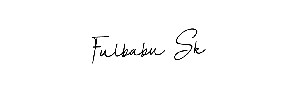 Fulbabu Sk stylish signature style. Best Handwritten Sign (BallpointsItalic-DORy9) for my name. Handwritten Signature Collection Ideas for my name Fulbabu Sk. Fulbabu Sk signature style 11 images and pictures png