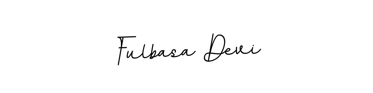 Design your own signature with our free online signature maker. With this signature software, you can create a handwritten (BallpointsItalic-DORy9) signature for name Fulbasa Devi. Fulbasa Devi signature style 11 images and pictures png