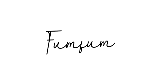 Use a signature maker to create a handwritten signature online. With this signature software, you can design (BallpointsItalic-DORy9) your own signature for name Fumfum. Fumfum signature style 11 images and pictures png