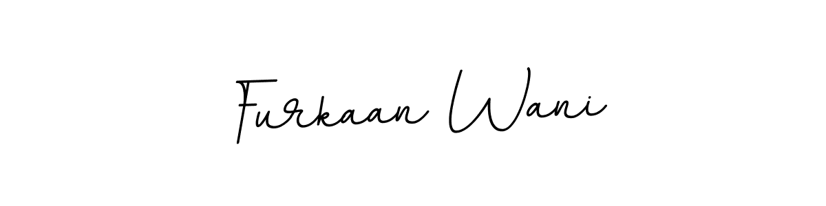 The best way (BallpointsItalic-DORy9) to make a short signature is to pick only two or three words in your name. The name Furkaan Wani include a total of six letters. For converting this name. Furkaan Wani signature style 11 images and pictures png