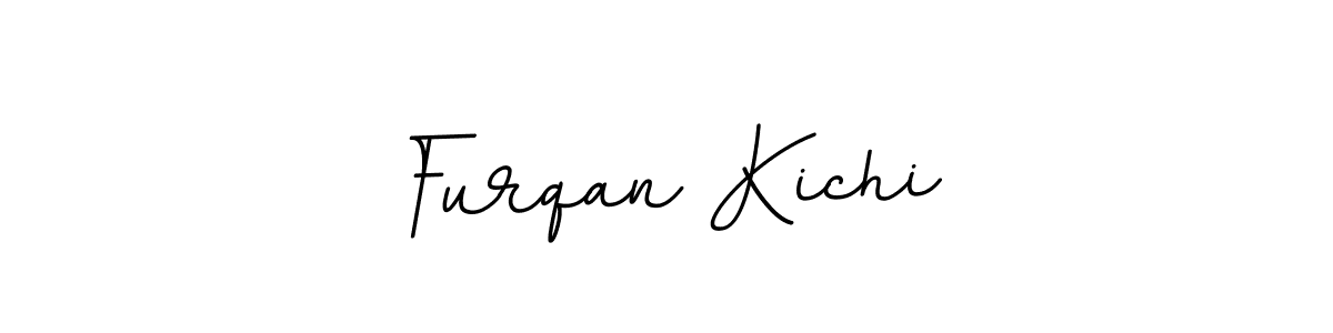 It looks lik you need a new signature style for name Furqan Kichi. Design unique handwritten (BallpointsItalic-DORy9) signature with our free signature maker in just a few clicks. Furqan Kichi signature style 11 images and pictures png