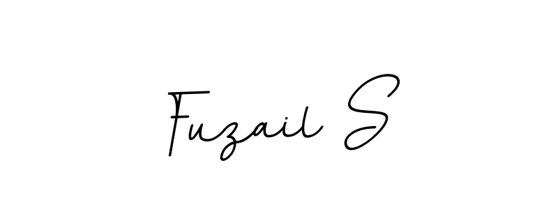 Fuzail S stylish signature style. Best Handwritten Sign (BallpointsItalic-DORy9) for my name. Handwritten Signature Collection Ideas for my name Fuzail S. Fuzail S signature style 11 images and pictures png