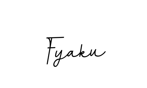 How to Draw Fyaku signature style? BallpointsItalic-DORy9 is a latest design signature styles for name Fyaku. Fyaku signature style 11 images and pictures png