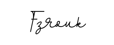 Elevate your brand with a stunning Fzrouk eSignature. The BallpointsItalic-DORy9 style provides a balanced, flowing aesthetic for everyday signing. Fzrouk signature style 11 images and pictures png