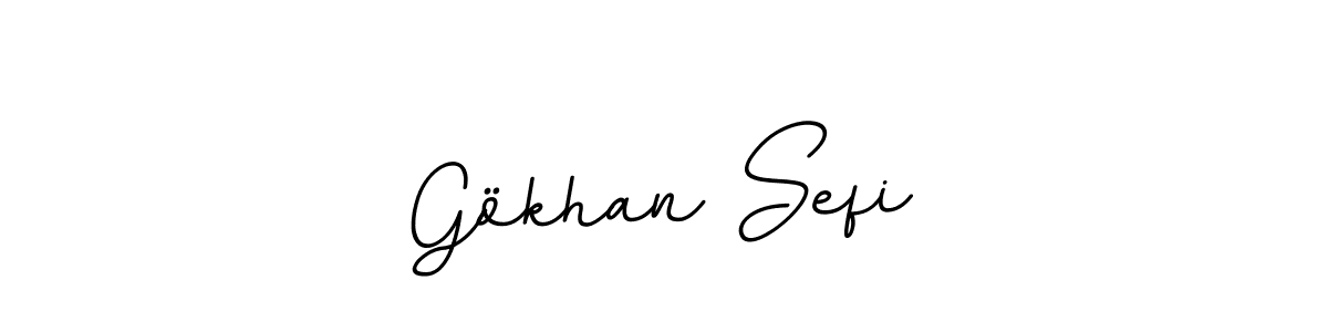 Check out images of Autograph of Gökhan Sefi name. Actor Gökhan Sefi Signature Style. BallpointsItalic-DORy9 is a professional sign style online. Gökhan Sefi signature style 11 images and pictures png