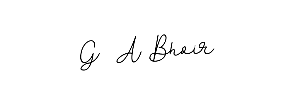 How to make G  A Bhoir signature? BallpointsItalic-DORy9 is a professional autograph style. Create handwritten signature for G  A Bhoir name. G  A Bhoir signature style 11 images and pictures png