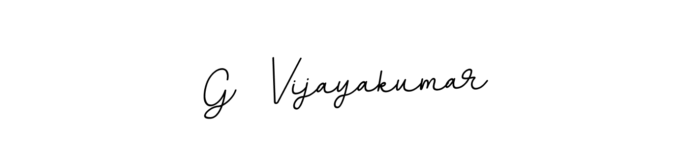 This is the best signature style for the G  Vijayakumar name. Also you like these signature font (BallpointsItalic-DORy9). Mix name signature. G  Vijayakumar signature style 11 images and pictures png