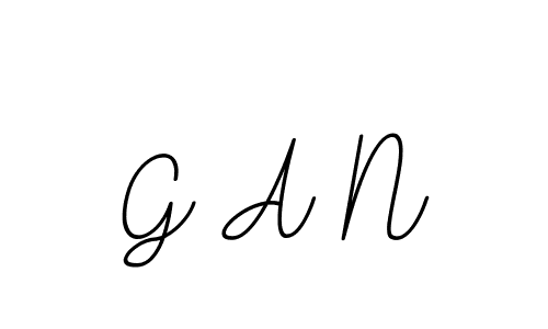Similarly BallpointsItalic-DORy9 is the best handwritten signature design. Signature creator online .You can use it as an online autograph creator for name G A N. G A N signature style 11 images and pictures png