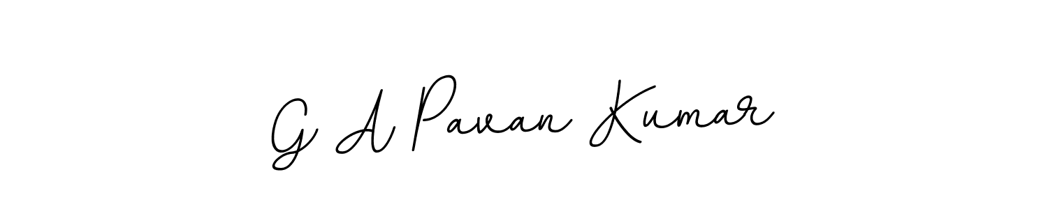 G A Pavan Kumar stylish signature style. Best Handwritten Sign (BallpointsItalic-DORy9) for my name. Handwritten Signature Collection Ideas for my name G A Pavan Kumar. G A Pavan Kumar signature style 11 images and pictures png