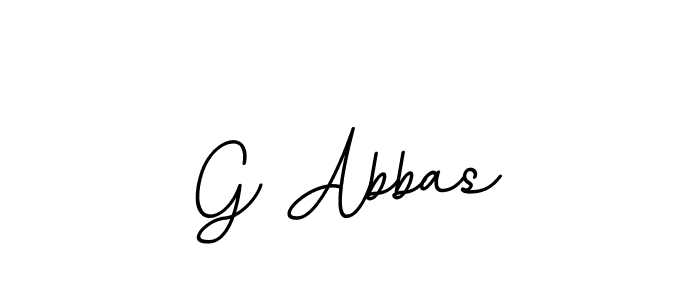 How to make G Abbas signature? BallpointsItalic-DORy9 is a professional autograph style. Create handwritten signature for G Abbas name. G Abbas signature style 11 images and pictures png