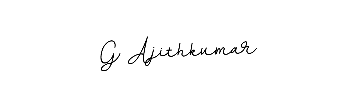 G Ajithkumar stylish signature style. Best Handwritten Sign (BallpointsItalic-DORy9) for my name. Handwritten Signature Collection Ideas for my name G Ajithkumar. G Ajithkumar signature style 11 images and pictures png