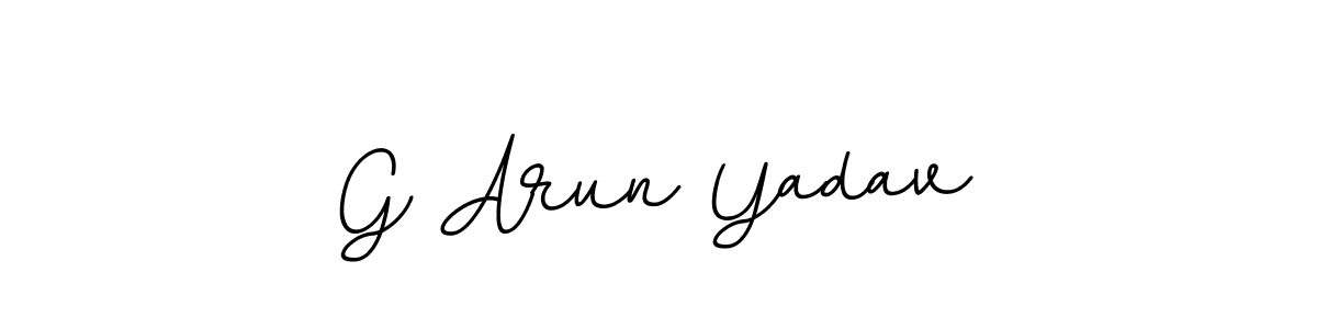How to make G Arun Yadav signature? BallpointsItalic-DORy9 is a professional autograph style. Create handwritten signature for G Arun Yadav name. G Arun Yadav signature style 11 images and pictures png