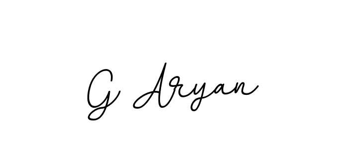 The best way (BallpointsItalic-DORy9) to make a short signature is to pick only two or three words in your name. The name G Aryan include a total of six letters. For converting this name. G Aryan signature style 11 images and pictures png
