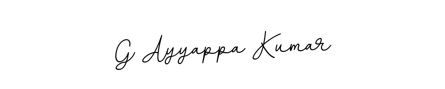 It looks lik you need a new signature style for name G Ayyappa Kumar. Design unique handwritten (BallpointsItalic-DORy9) signature with our free signature maker in just a few clicks. G Ayyappa Kumar signature style 11 images and pictures png