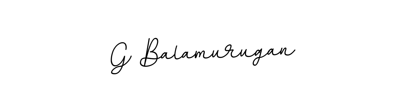 Create a beautiful signature design for name G Balamurugan. With this signature (BallpointsItalic-DORy9) fonts, you can make a handwritten signature for free. G Balamurugan signature style 11 images and pictures png