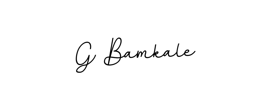 if you are searching for the best signature style for your name G Bamkale. so please give up your signature search. here we have designed multiple signature styles  using BallpointsItalic-DORy9. G Bamkale signature style 11 images and pictures png