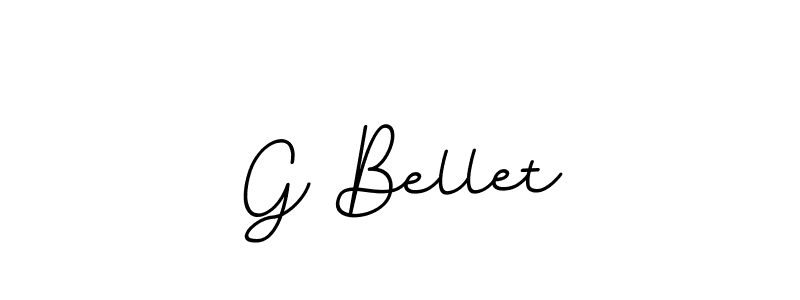 G Bellet stylish signature style. Best Handwritten Sign (BallpointsItalic-DORy9) for my name. Handwritten Signature Collection Ideas for my name G Bellet. G Bellet signature style 11 images and pictures png