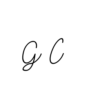 You should practise on your own different ways (BallpointsItalic-DORy9) to write your name (G C) in signature. don't let someone else do it for you. G C signature style 11 images and pictures png