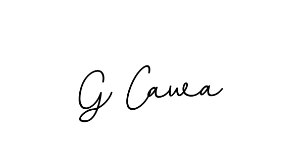 Use a signature maker to create a handwritten signature online. With this signature software, you can design (BallpointsItalic-DORy9) your own signature for name G Cawa. G Cawa signature style 11 images and pictures png