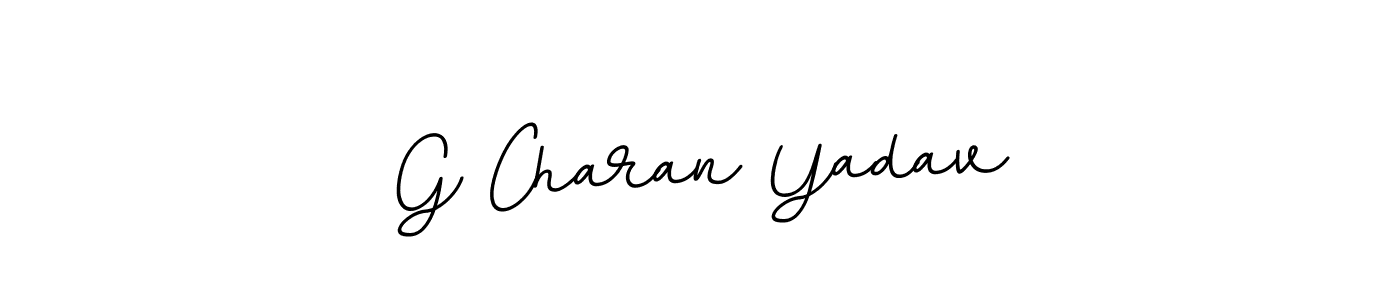 BallpointsItalic-DORy9 is a professional signature style that is perfect for those who want to add a touch of class to their signature. It is also a great choice for those who want to make their signature more unique. Get G Charan Yadav name to fancy signature for free. G Charan Yadav signature style 11 images and pictures png