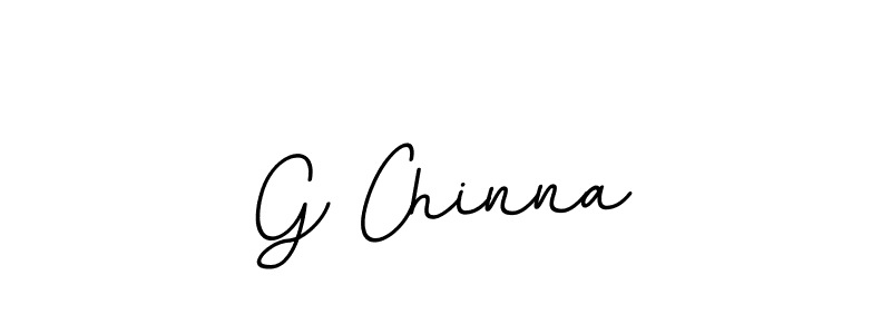 G Chinna stylish signature style. Best Handwritten Sign (BallpointsItalic-DORy9) for my name. Handwritten Signature Collection Ideas for my name G Chinna. G Chinna signature style 11 images and pictures png