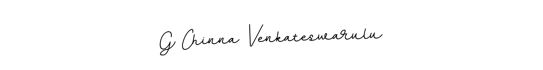 How to make G Chinna Venkateswarulu name signature. Use BallpointsItalic-DORy9 style for creating short signs online. This is the latest handwritten sign. G Chinna Venkateswarulu signature style 11 images and pictures png