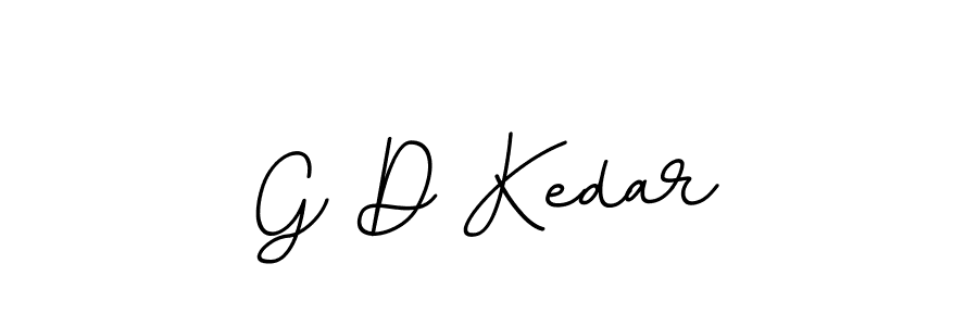 How to make G D Kedar signature? BallpointsItalic-DORy9 is a professional autograph style. Create handwritten signature for G D Kedar name. G D Kedar signature style 11 images and pictures png