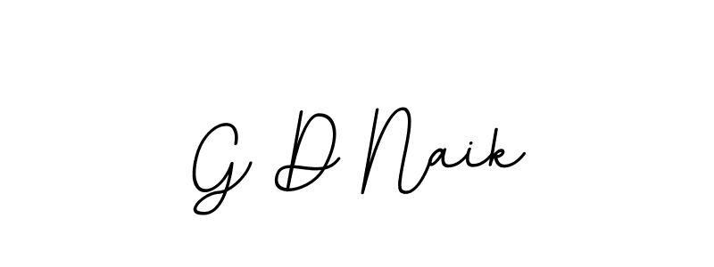 How to make G D Naik signature? BallpointsItalic-DORy9 is a professional autograph style. Create handwritten signature for G D Naik name. G D Naik signature style 11 images and pictures png
